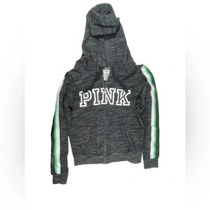PINK Victory  Secret Limited Edition Full Zip Hoodie Size Small